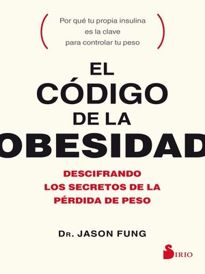 cover image of El código de la obesidad